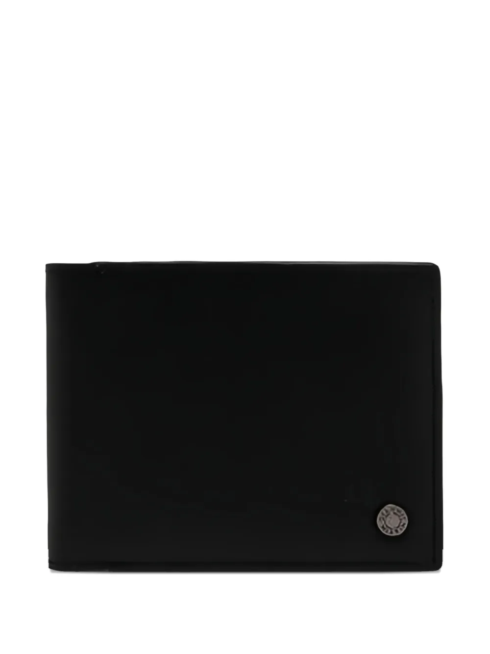 GIANNI CHIARINI logo-plaque bifold wallet - Nero