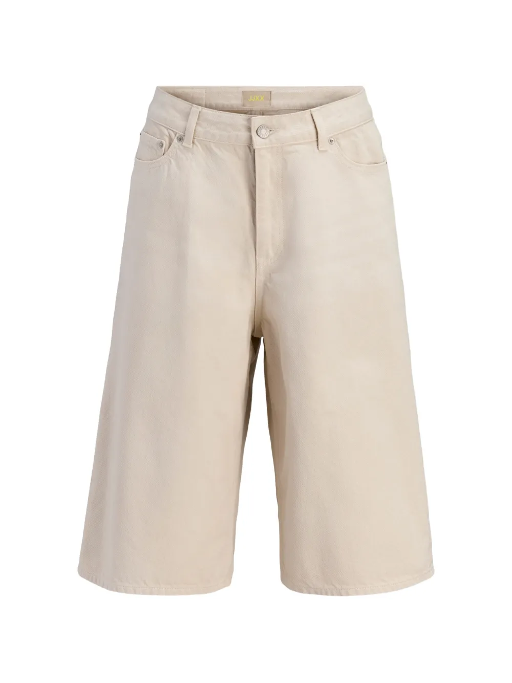 JJXX Shorts denim Kyoto a gamba ampia - Toni neutri