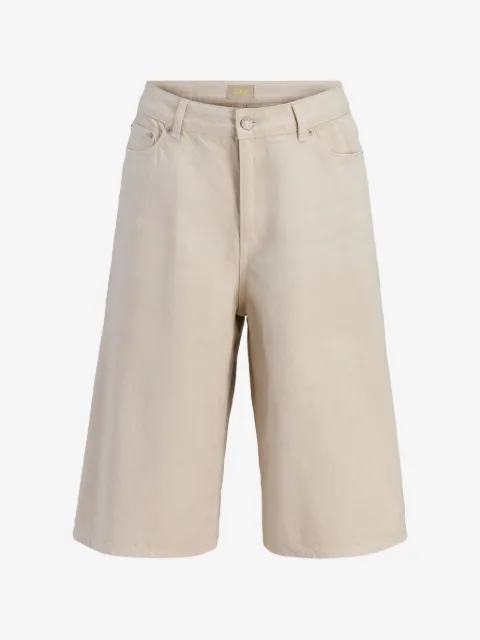 JJXX Kyoto wide-leg denim shorts