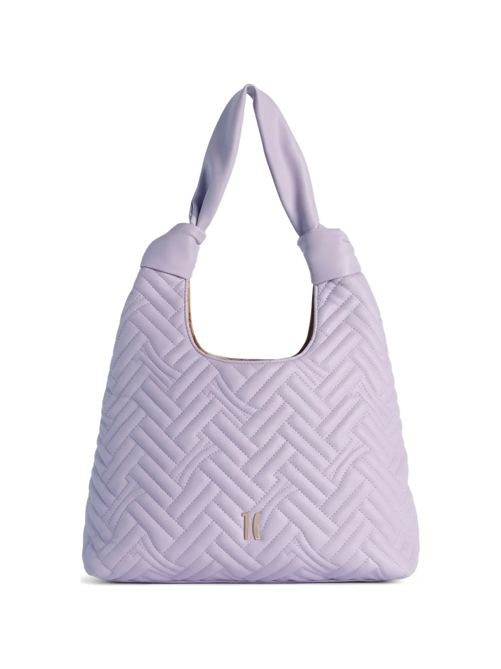 ALVIERO MARTINI 1° CLASSE Borsa a spalla trapuntata - Viola