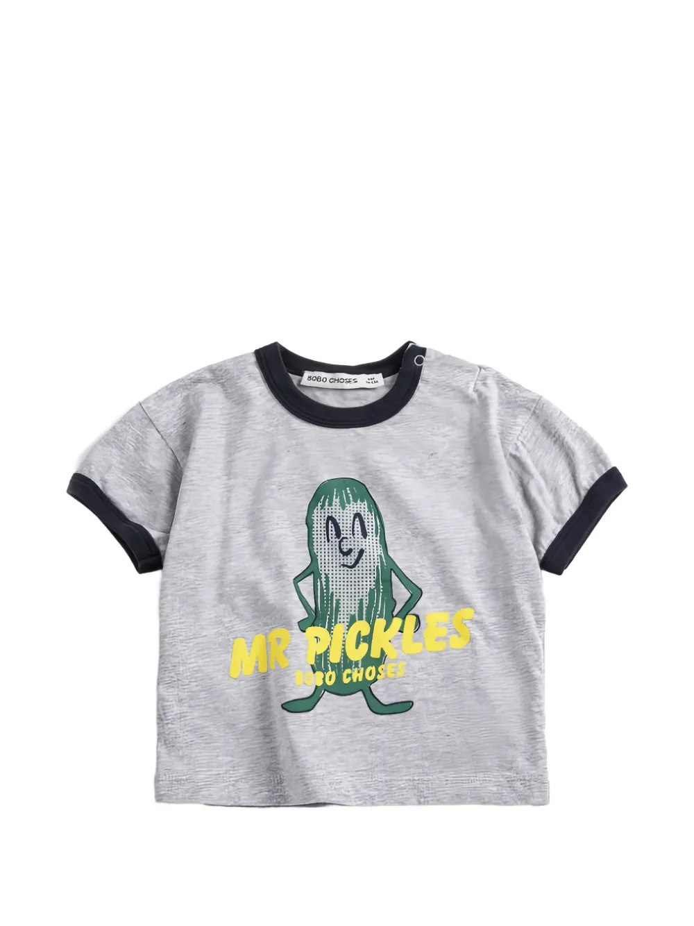 Bobo Choses graphic-print T-shirt - Grigio