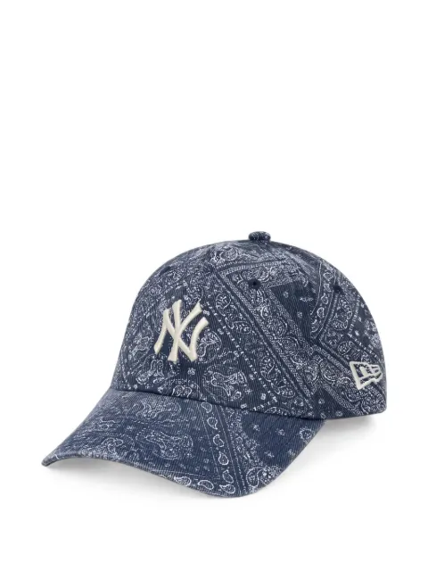 NEW ERA CAP 9TWENTY paisley-print embroidered-logo cap