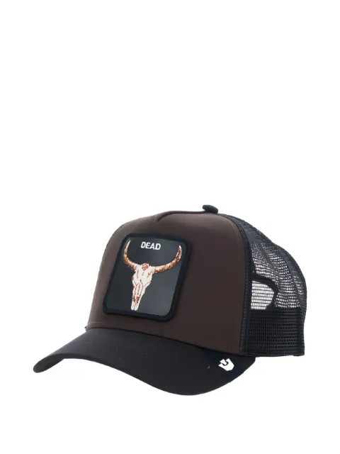 GOORIN BROS mesh-panelled logo-patch cap