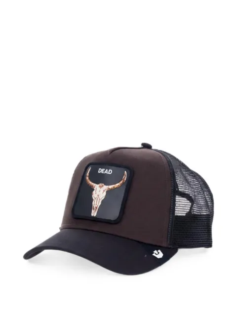 GOORIN BROS Dead Skull mesh-panelled logo-patch cap