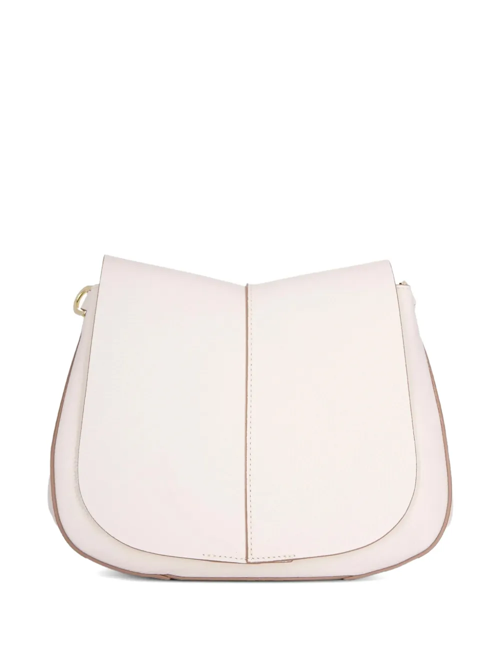 GIANNI CHIARINI medium Helena Round shoulder bag - Toni neutri