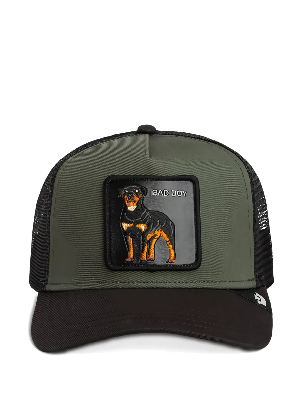 GOORIN BROS patch-detail mesh-panel cap - Nero