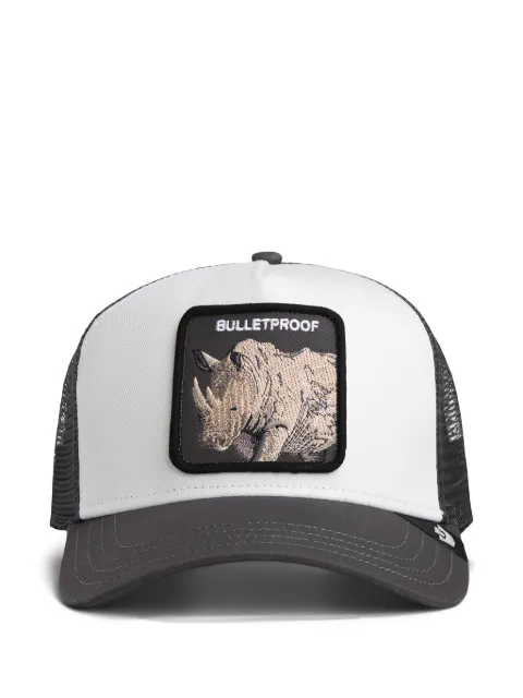 GOORIN BROS embroidered-patch mesh-panel cap