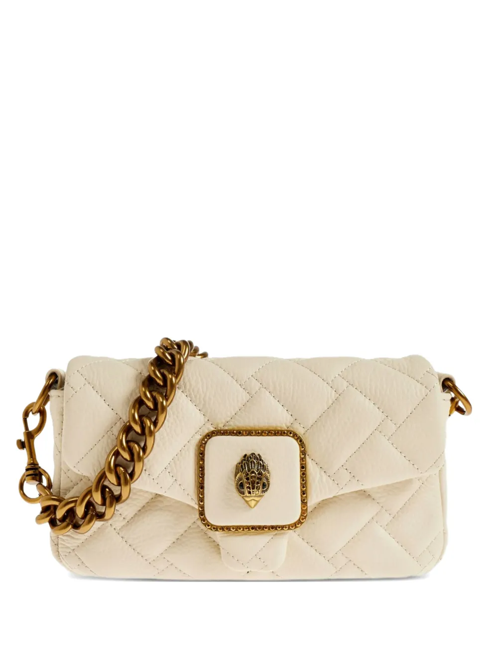 Kurt Geiger London quilted leather shoulder bag - Toni neutri
