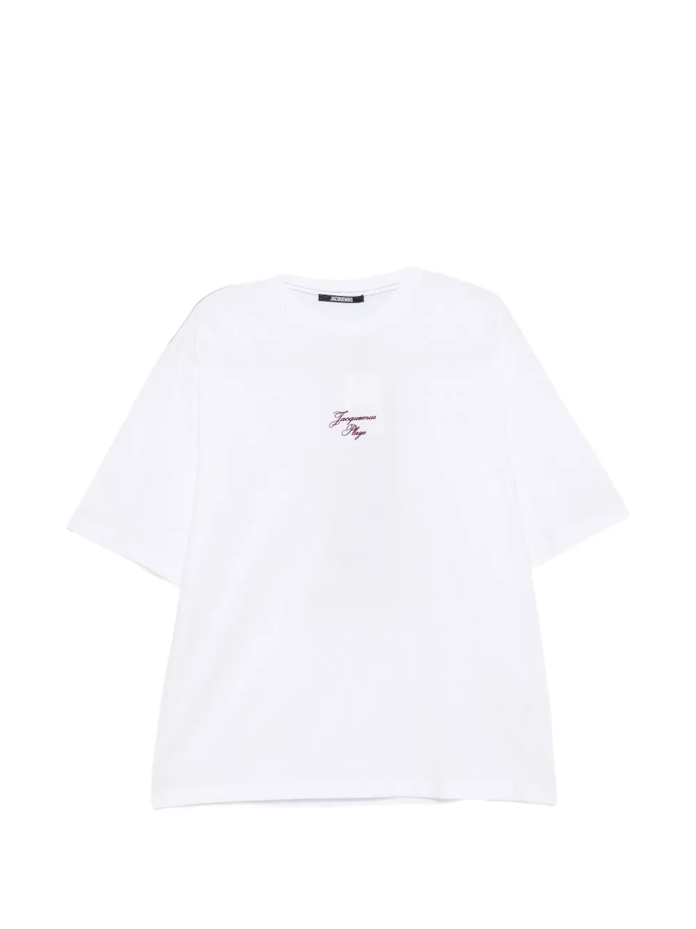Jacquemus Bateau logo-print T-shirt - Bianco