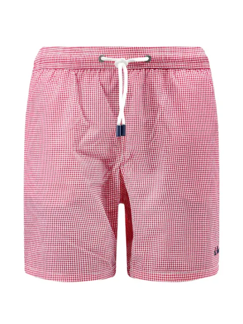 MC2 Saint Barth Patmos gingham swim shorts
