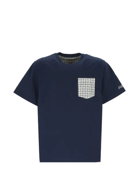 MC2 Saint Barth geometric-print chest-pocket T-shirt