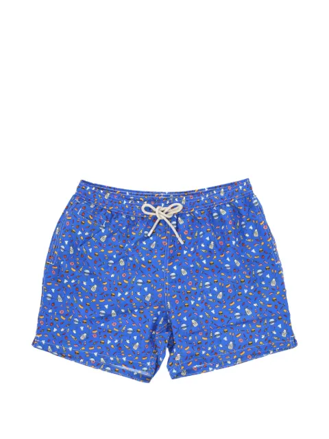 MC2 Saint Barth Costume da bagno con stampa BBQ