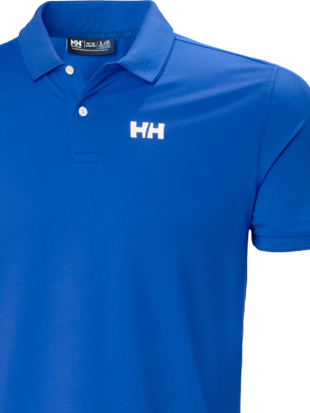 Helly Hansen Poloshirt met logoprint Blauw