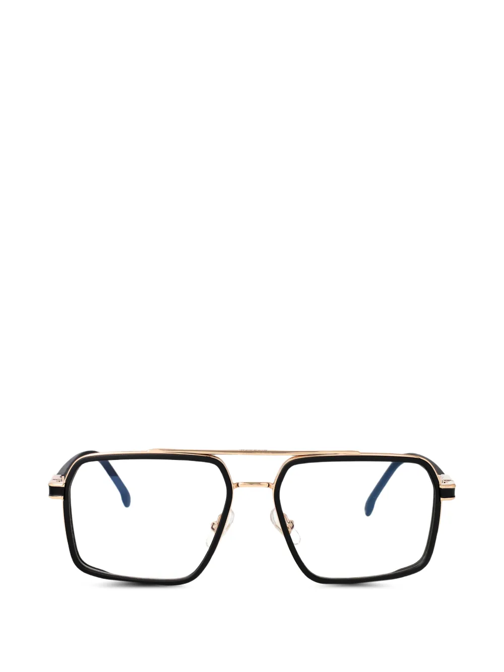 Carrera double-bridge geometric-frame glasses - Nero