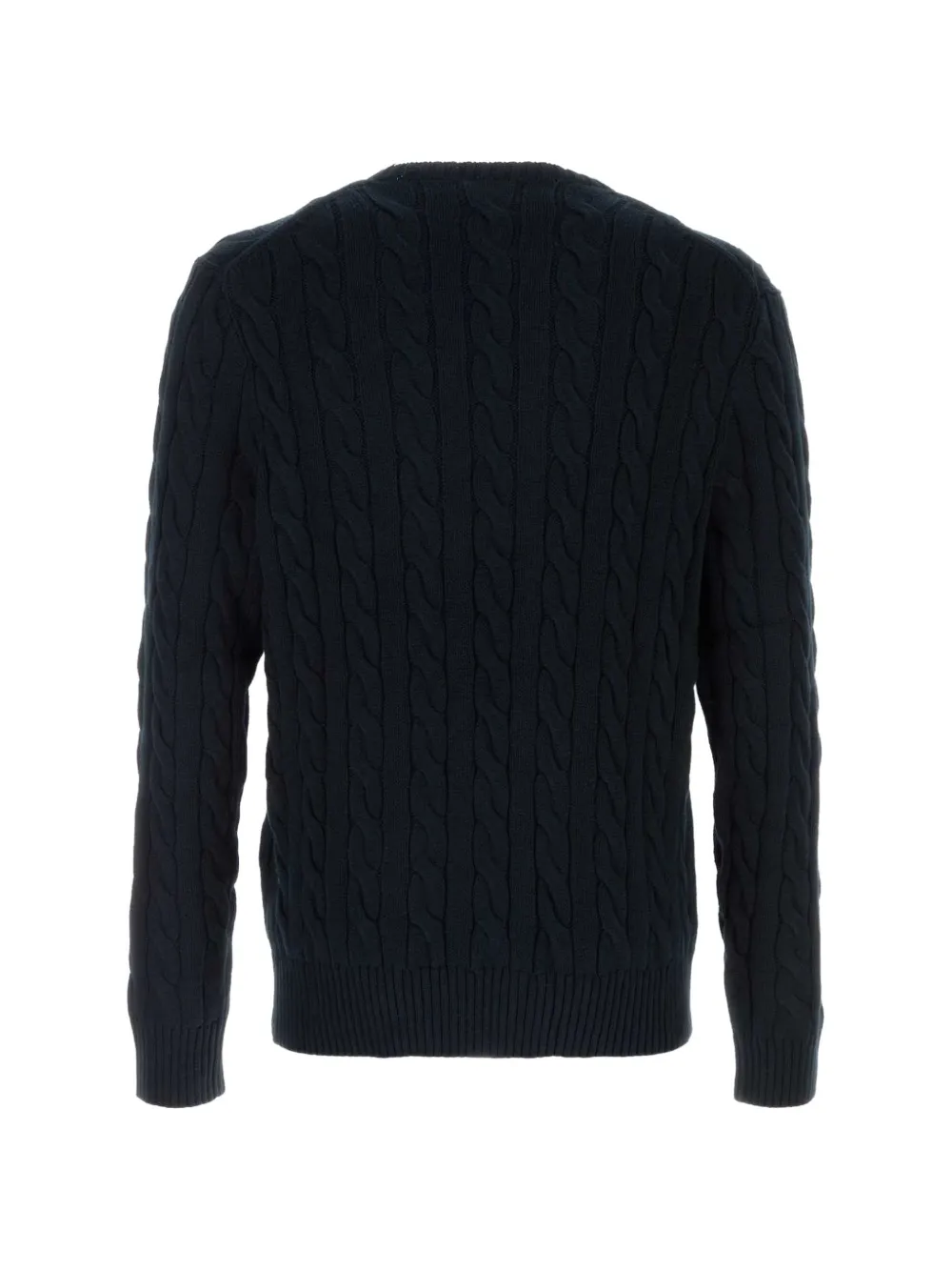 Polo Ralph Lauren Kabelgebreide katoenen trui Blauw