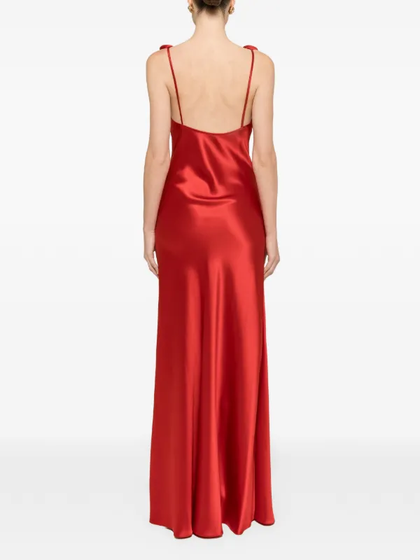 nissa open back maxi dress Open-back embellished maxi dress | RS14746