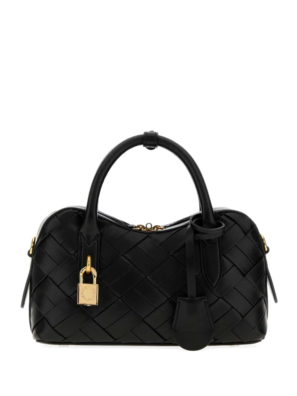 Stella McCartney Ryder woven shoulder bag - Nero