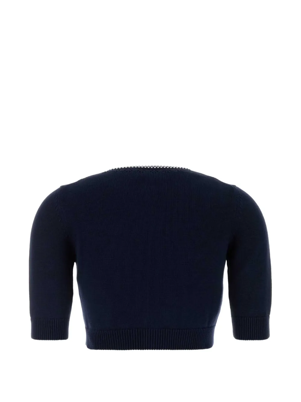 Miu Vest met logopatch Blauw