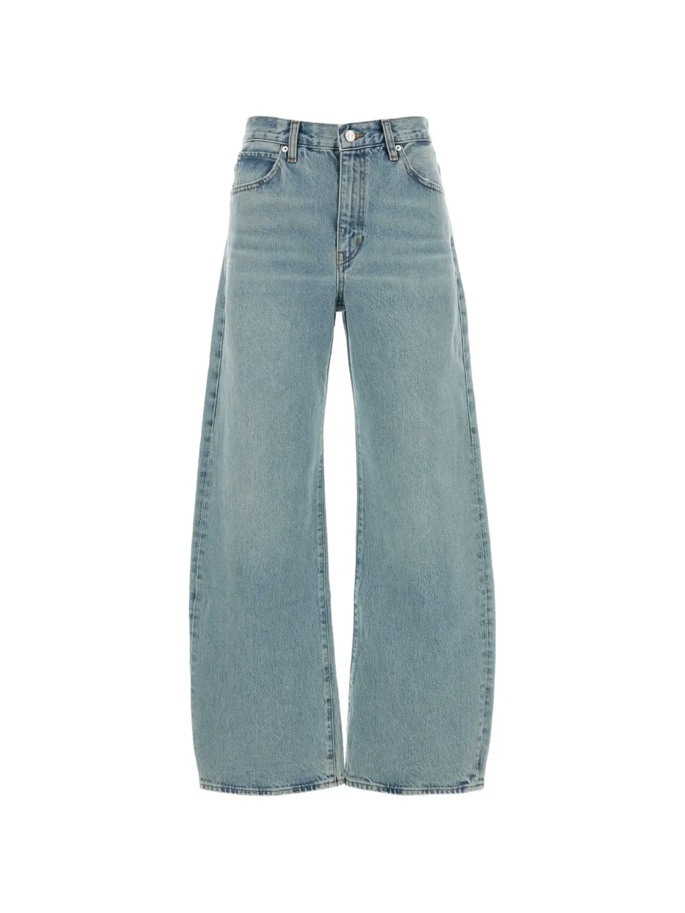 FRAME The Bow wide-leg jeans - Blu