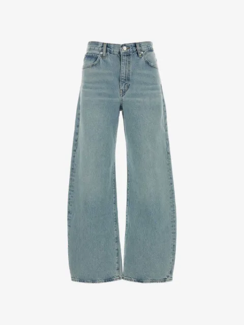 FRAME The Bow jeans med vida ben