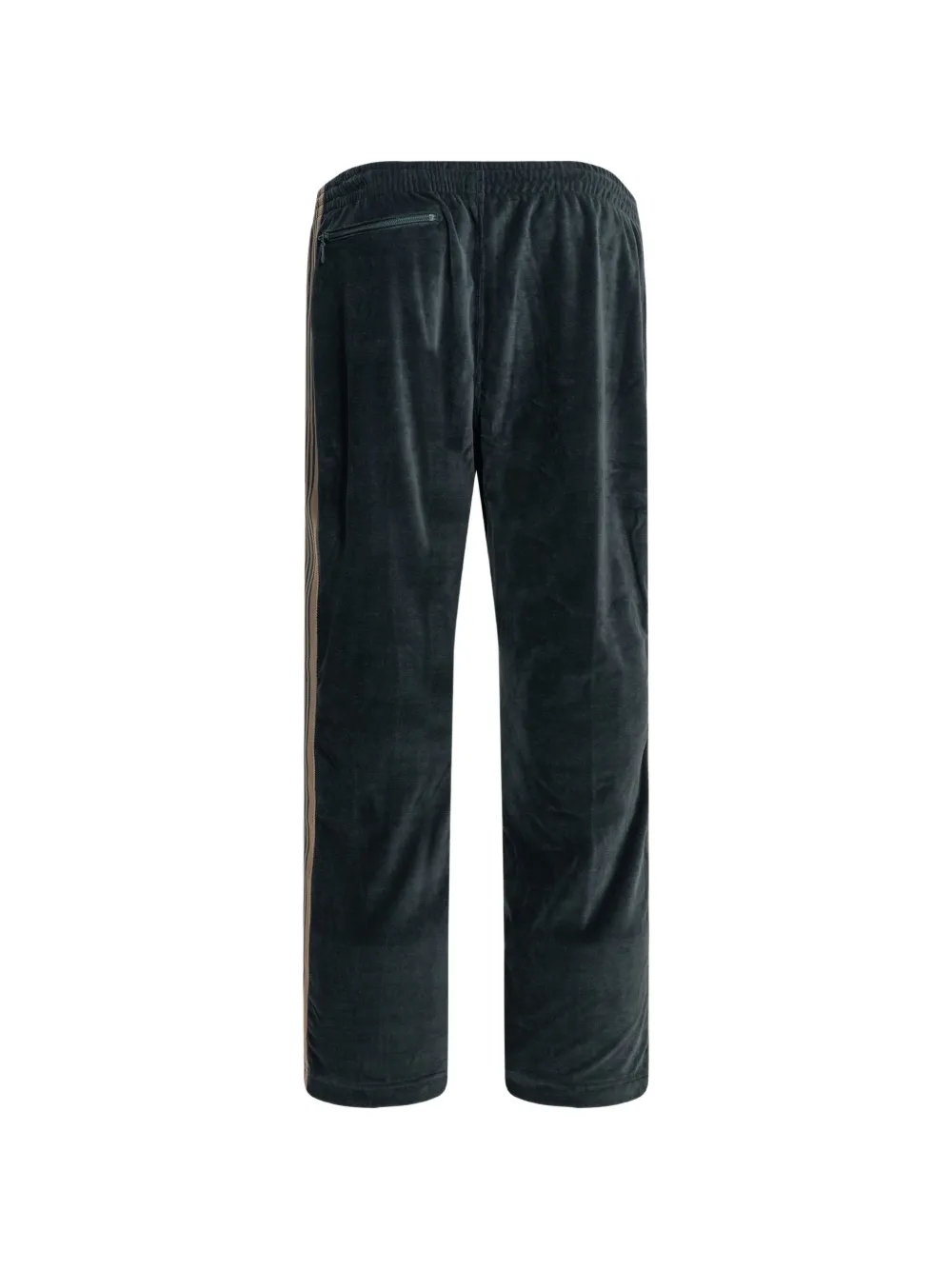 Needles Trainingsbroek met geborduurd logo Blauw