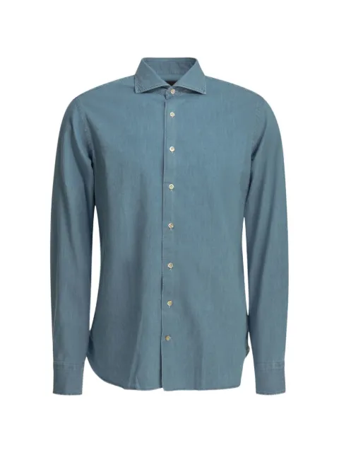 BORRIELLO NAPOLI cotton denim shirt