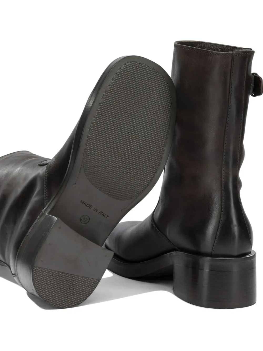strategia shoes buckle-detail leather boots Bruin