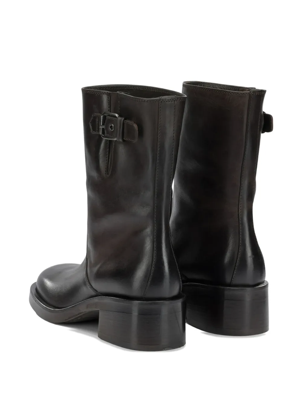strategia shoes buckle-detail leather boots Bruin