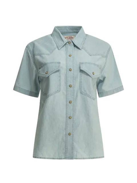 Filson short-sleeve denim shirt