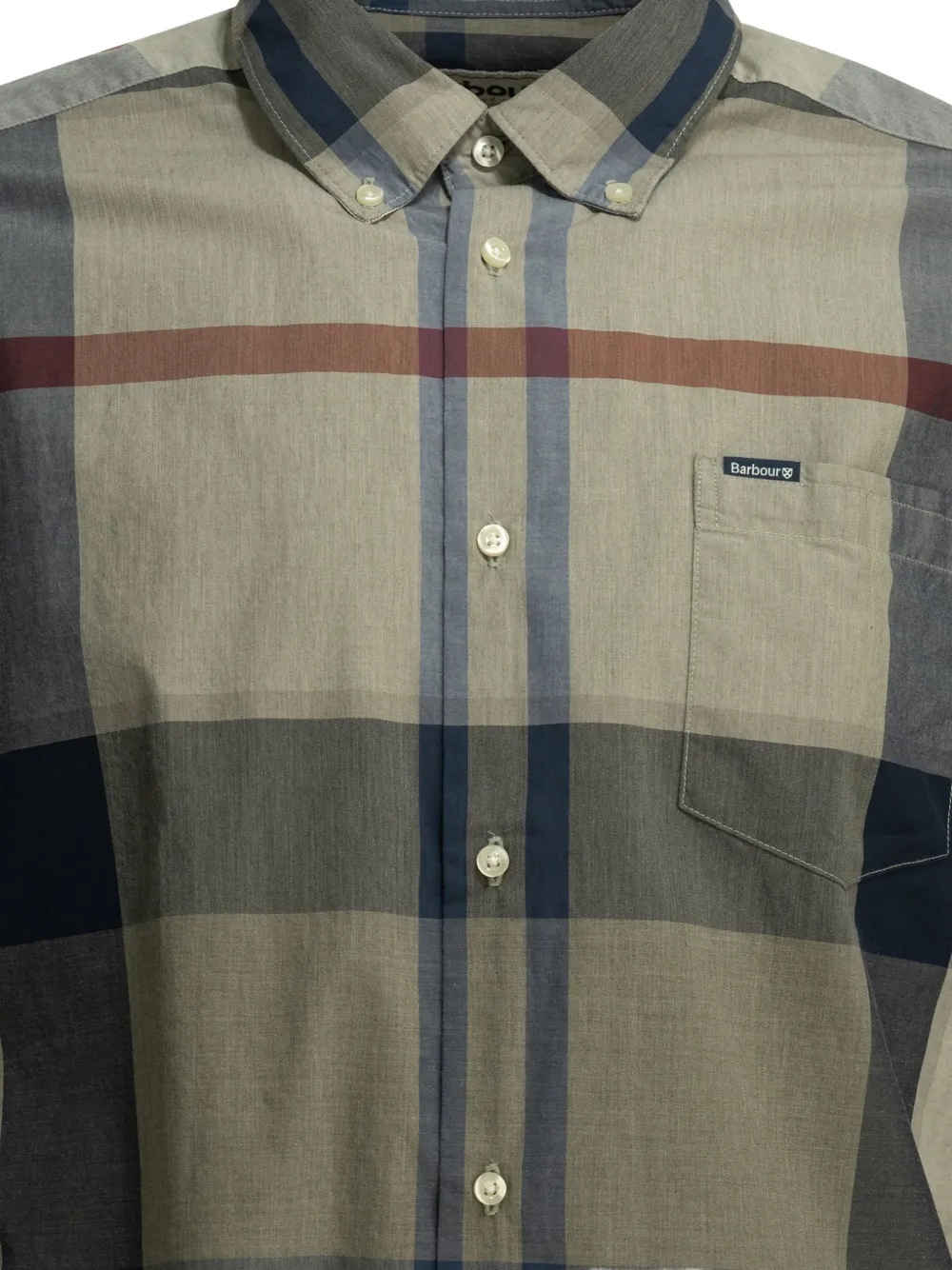 Barbour Geruit overhemd Beige