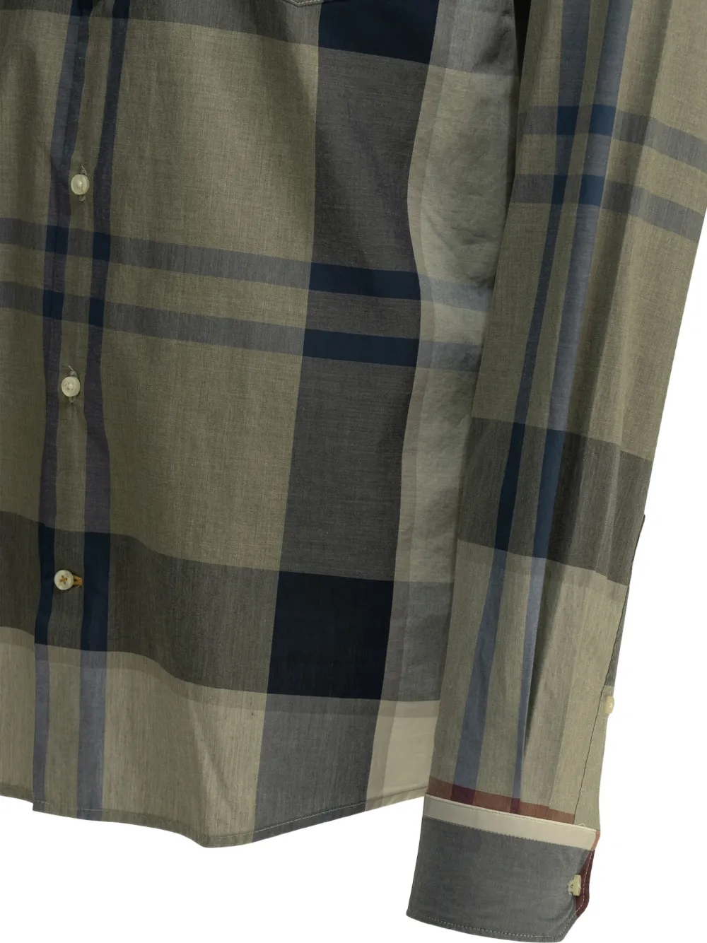 Barbour Geruit overhemd Beige