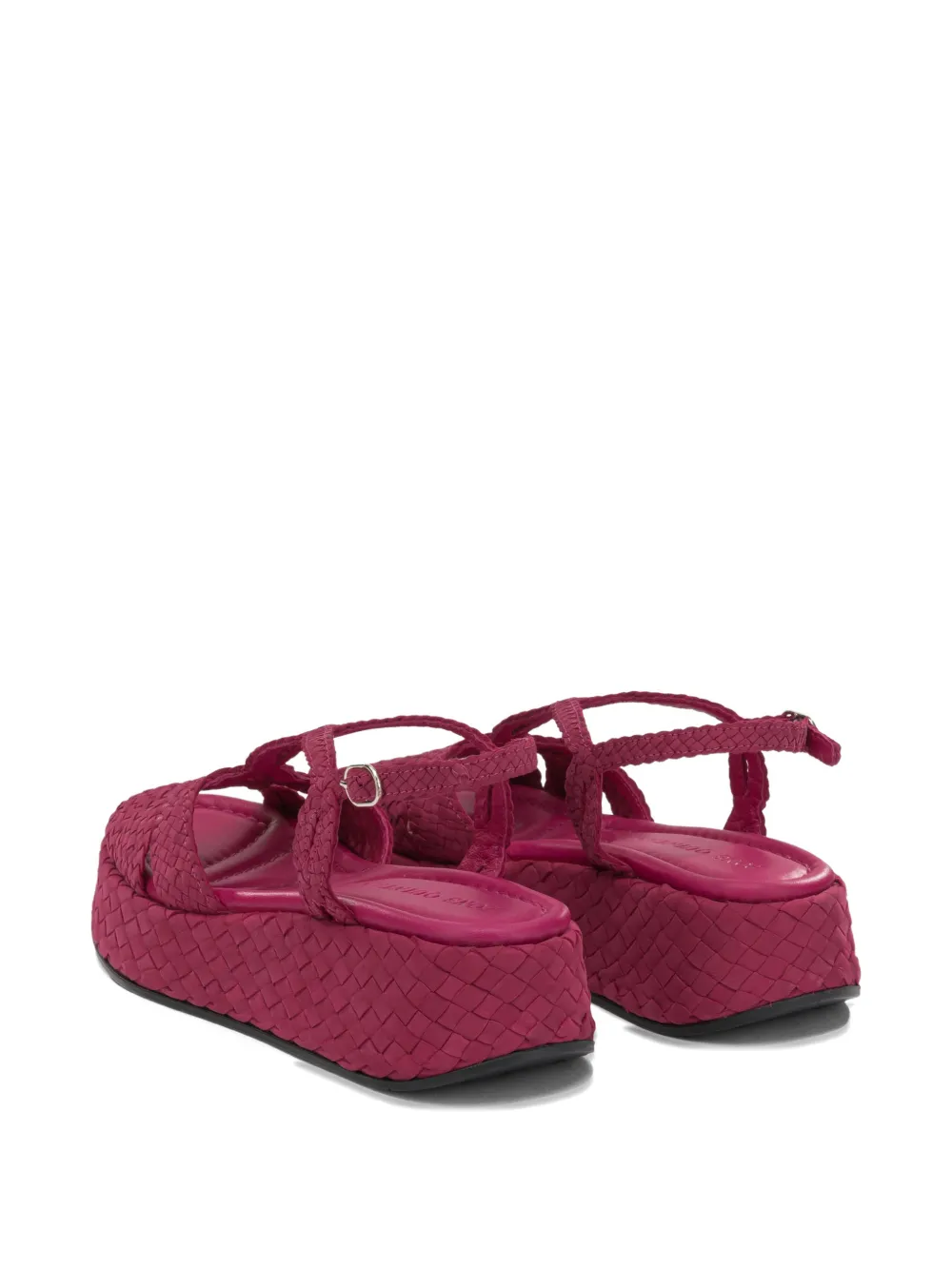 Toni Pons woven platform sandals Roze