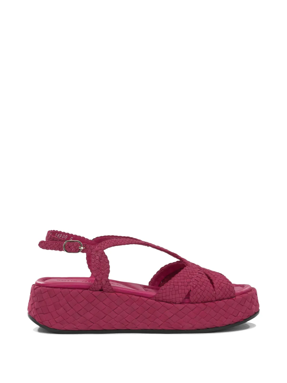 Toni Pons woven platform sandals Roze
