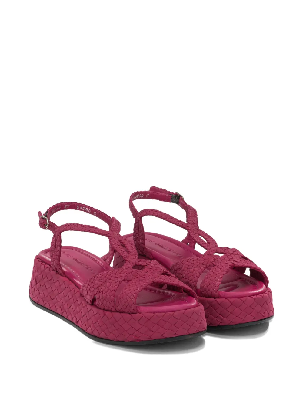 Toni Pons woven platform sandals Roze