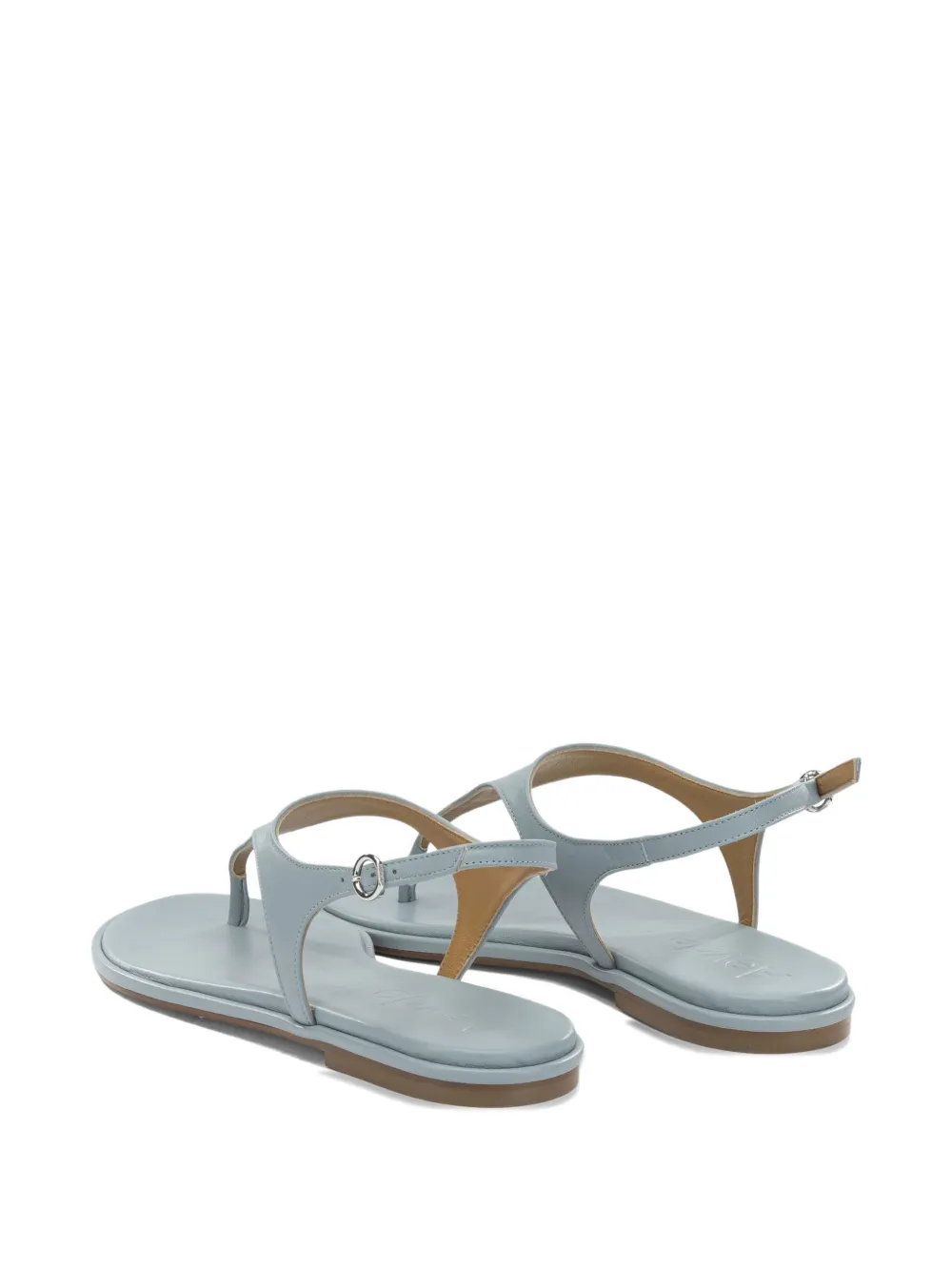 Aeyde Raine leather sandals Blauw