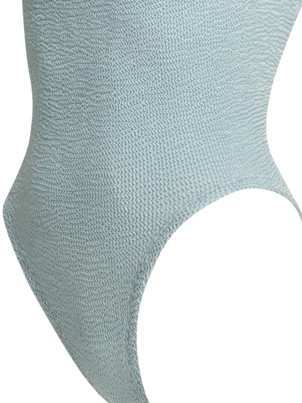 Hunza G Badpak met gekreukt effect Blauw