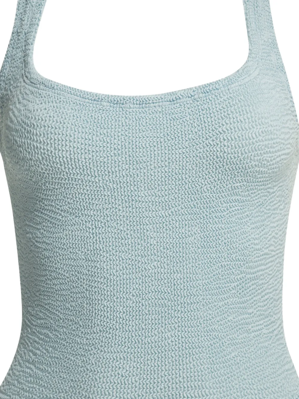 Hunza G Badpak met gekreukt effect Blauw