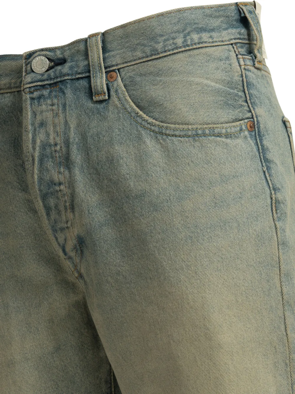 Levi's 501 Original denim shorts Blauw