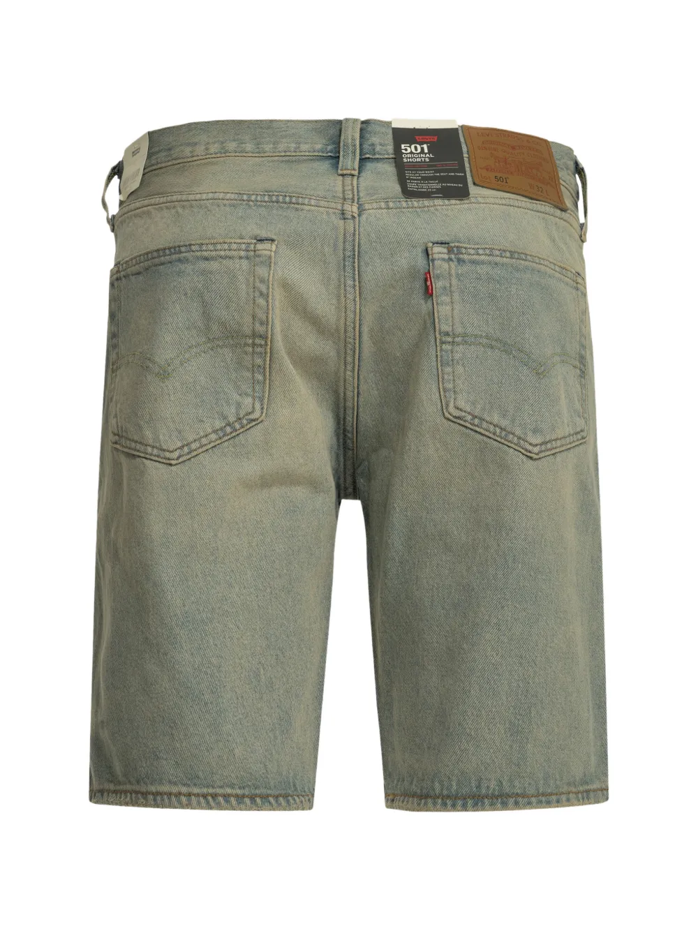 Levi's 501 Original denim shorts Blauw