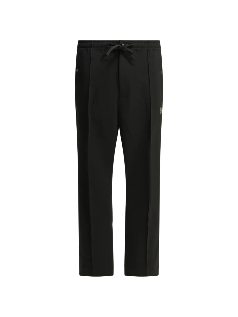 Needles logo-embroidered track pants - Nero