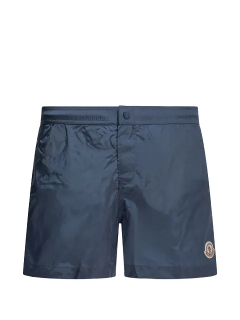 Moncler logo-patch swim shorts