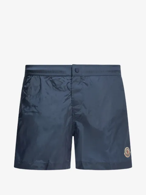 Moncler logo-patch swim shorts