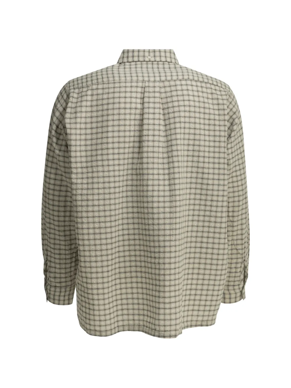 BEAMS PLUS Geruit overhemd Beige