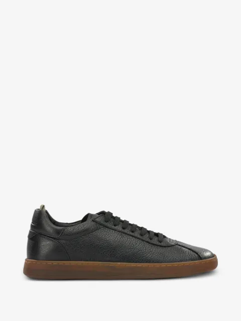 Officine Creative tenis Halo con piel granulada