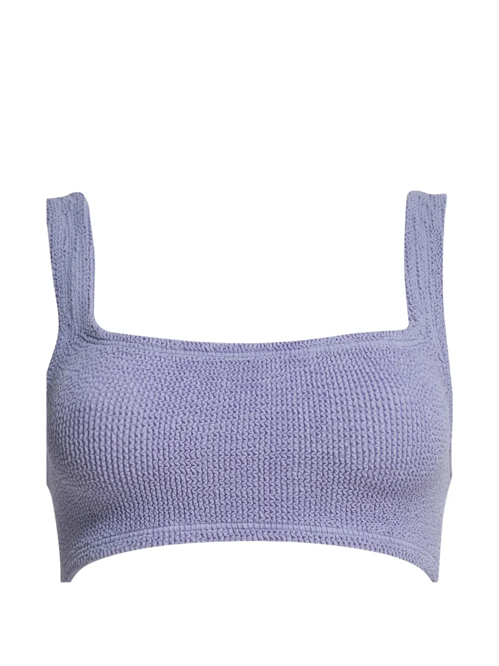 Hunza G Xandra bikini met gekreukt effect Paars