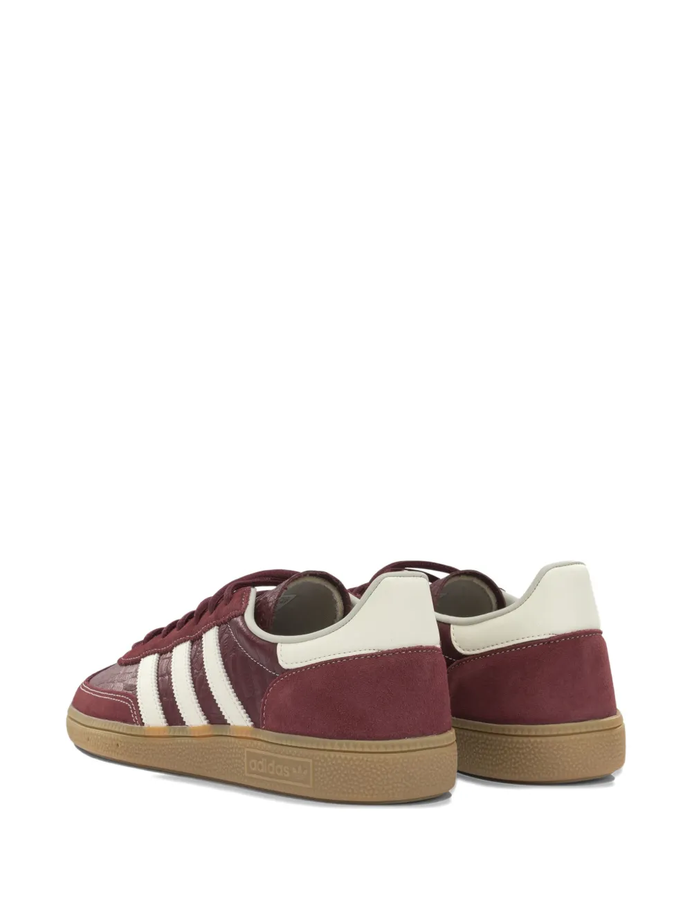 adidas Handball leren sneakers met krokodillen-reliëf Rood
