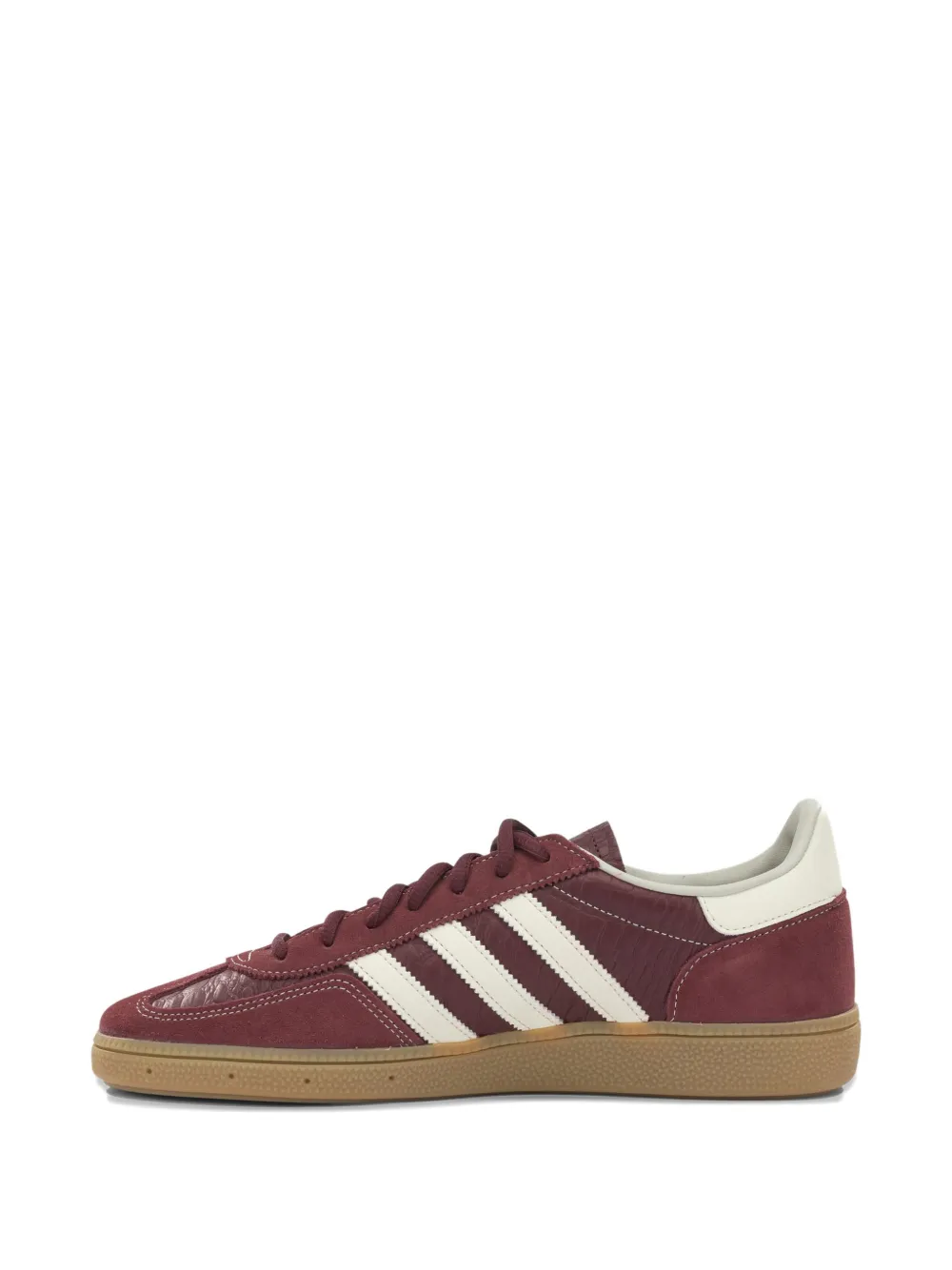 adidas Handball leren sneakers met krokodillen-reliëf Rood