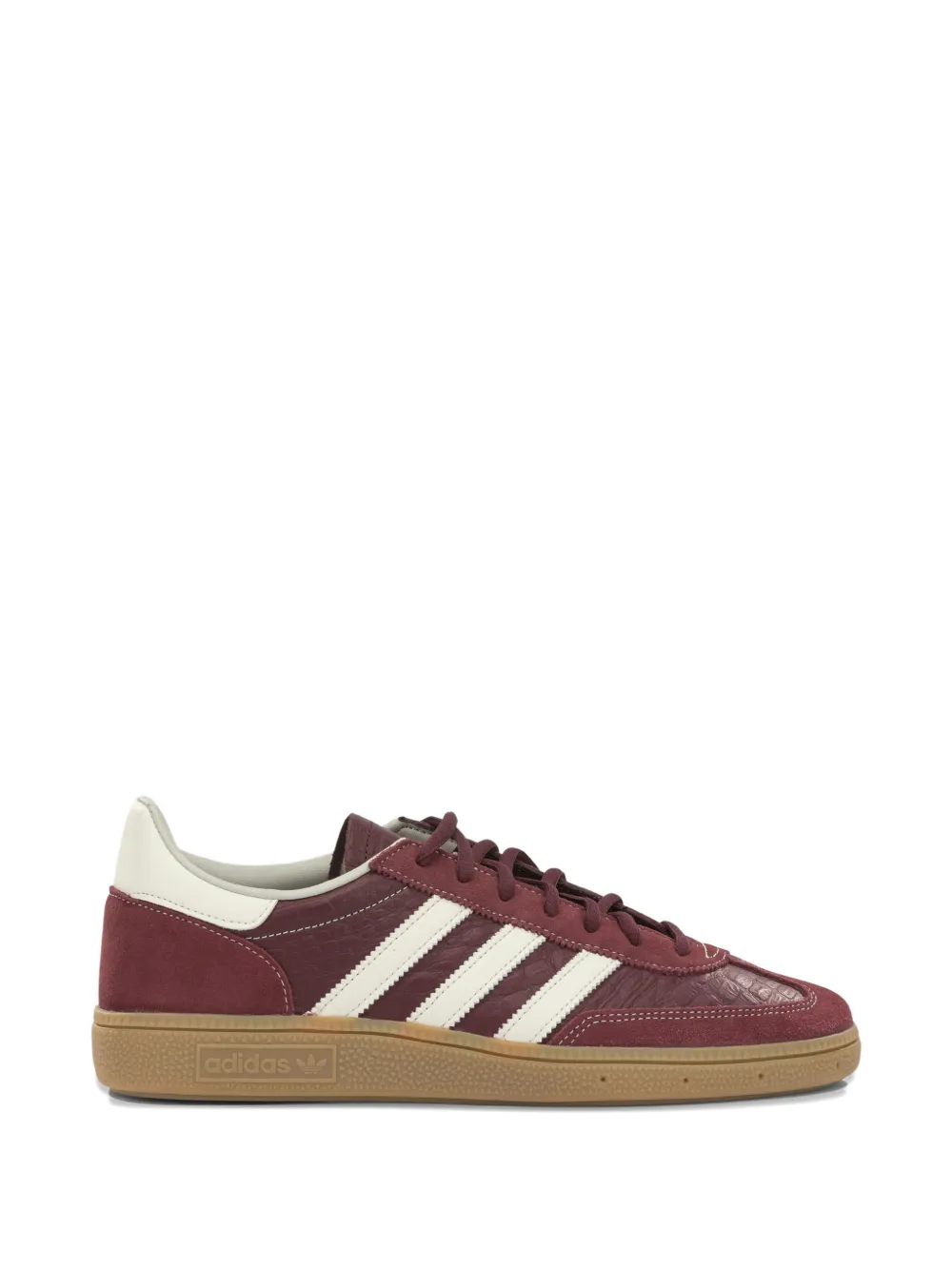 adidas Handball crocodile-effect leather sneakers - Rot