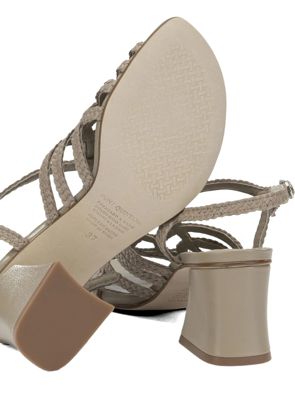 Toni Pons woven leather sandals Beige