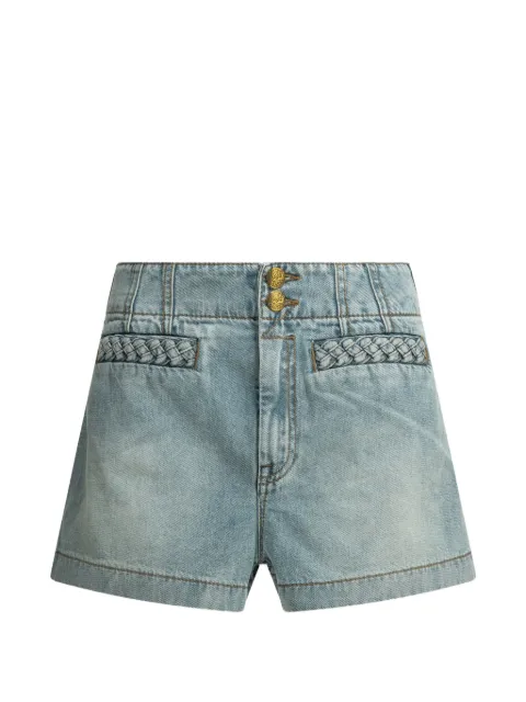 ZIMMERMANN braided-detail shorts